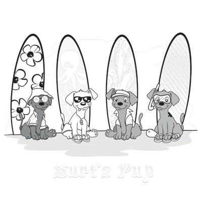 TRANSFER SURF'S PUP