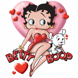 TRANSFER BETTY BOOP HEART