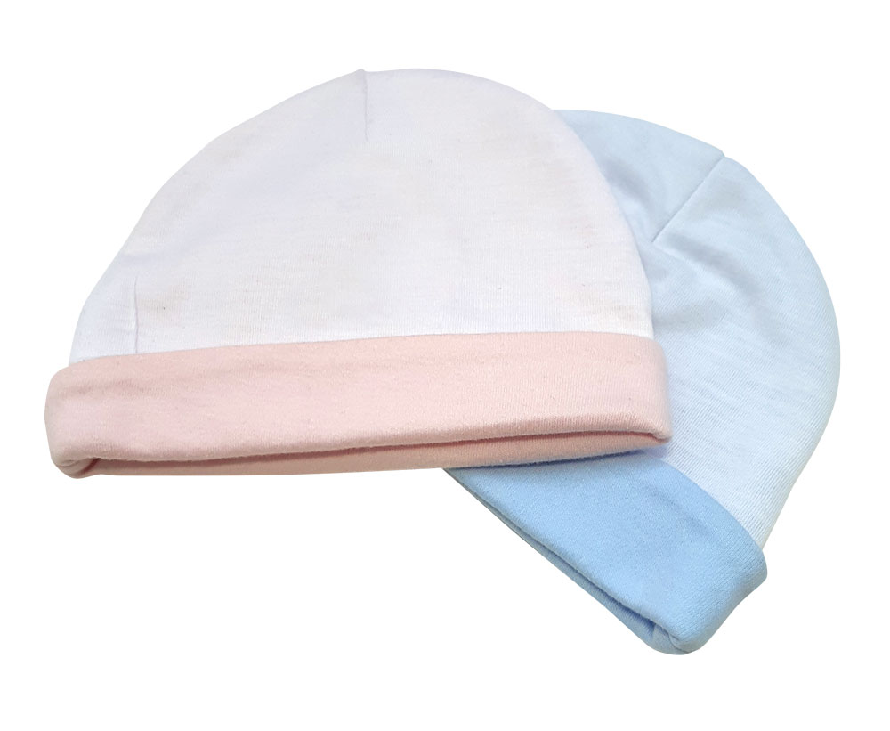 Cappellino neonato sublimabile poliestere/cotone