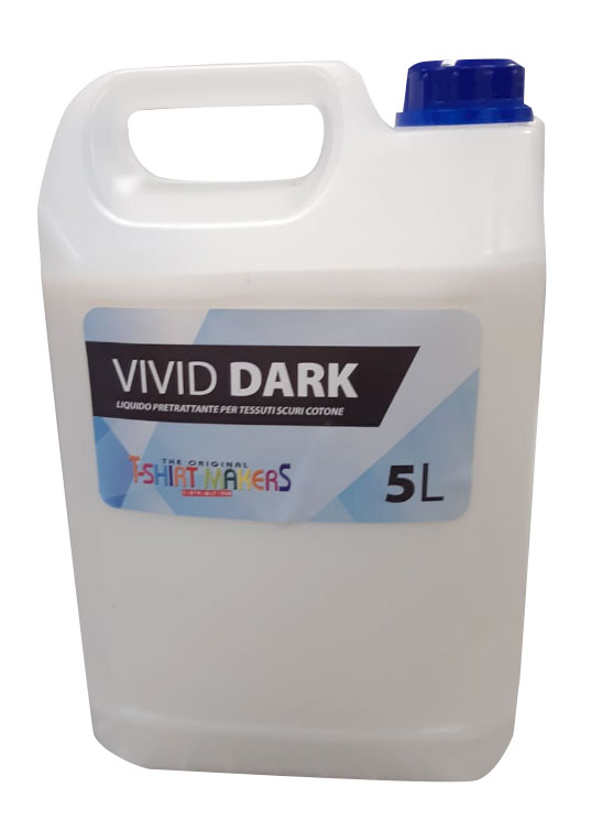 LIQUIDO PRE-TRATTANTE TESSUTI SCURI COTONE 5 LT