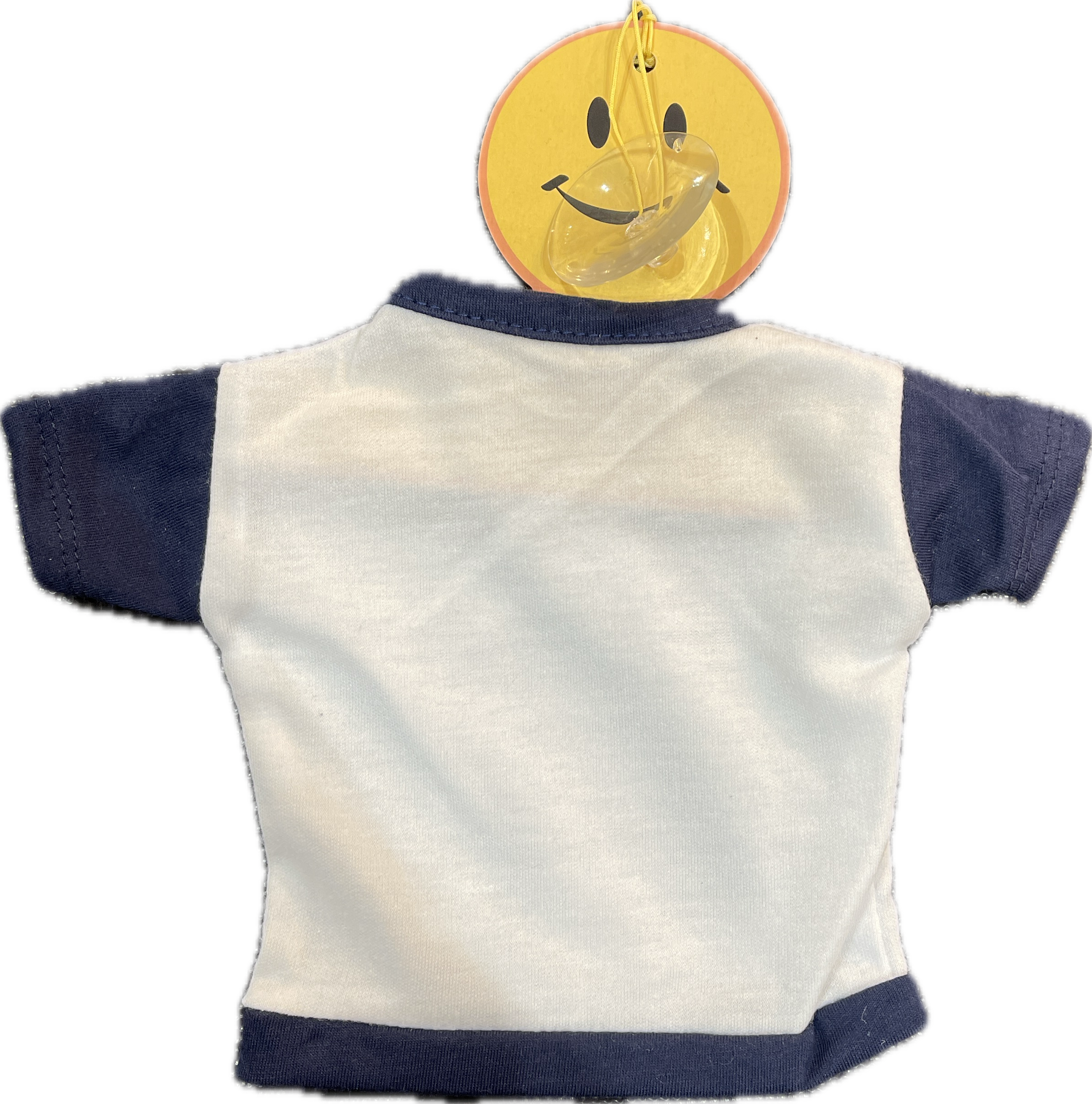 Mini t-shirt poliestere con maniche bordi colorati Mini t-shirt poliestere con maniche bordi colorati