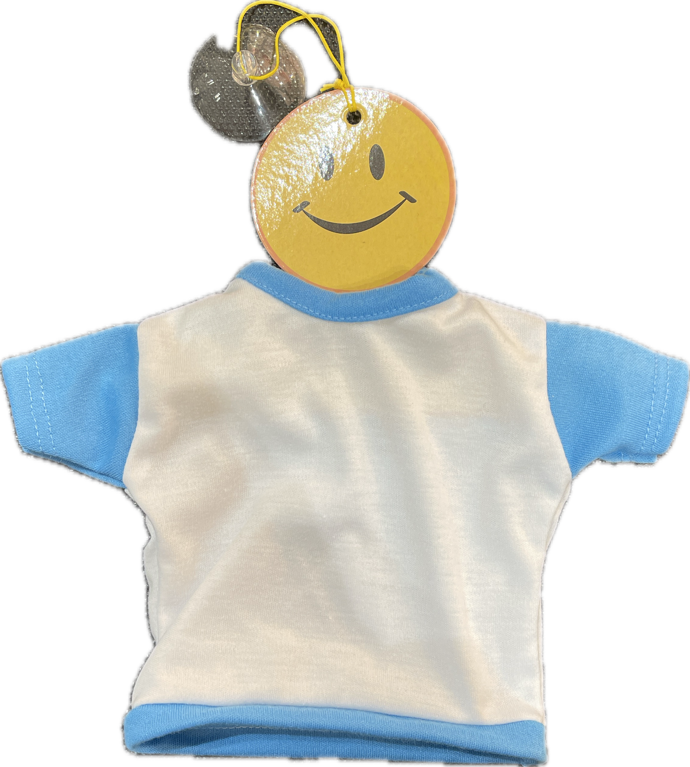 Mini t-shirt poliestere con maniche bordi colorati Mini t-shirt poliestere con maniche bordi colorati