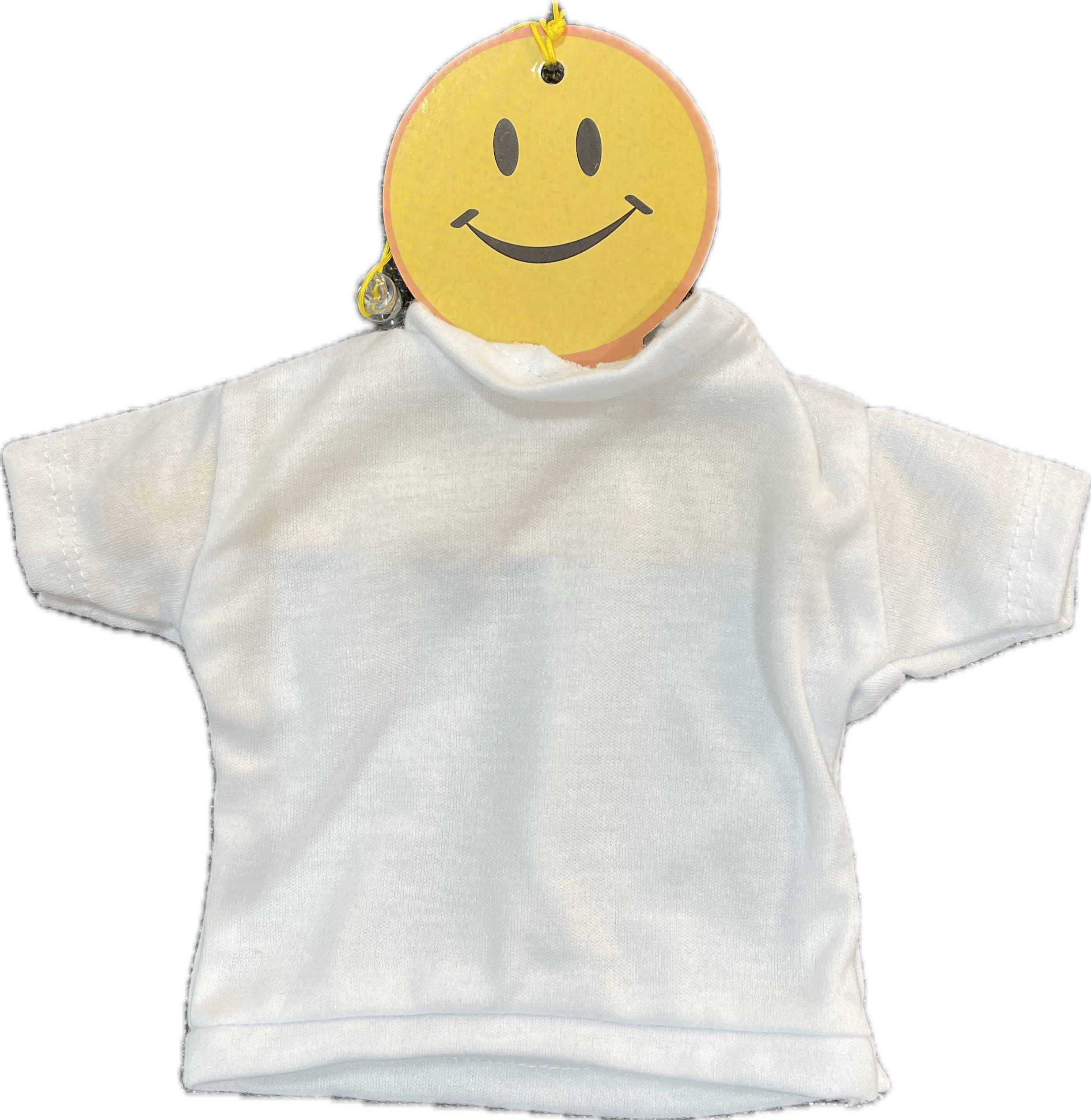 Mini t-shirt poliestere con maniche bordi colorati Mini t-shirt poliestere con maniche bordi colorati