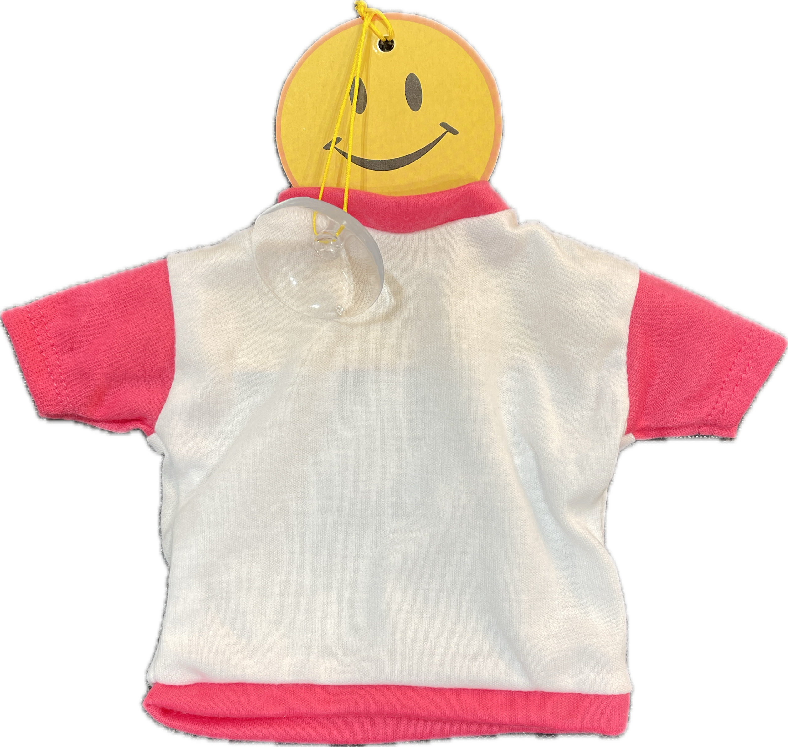 Mini t-shirt poliestere con maniche bordi colorati Mini t-shirt poliestere con maniche bordi colorati