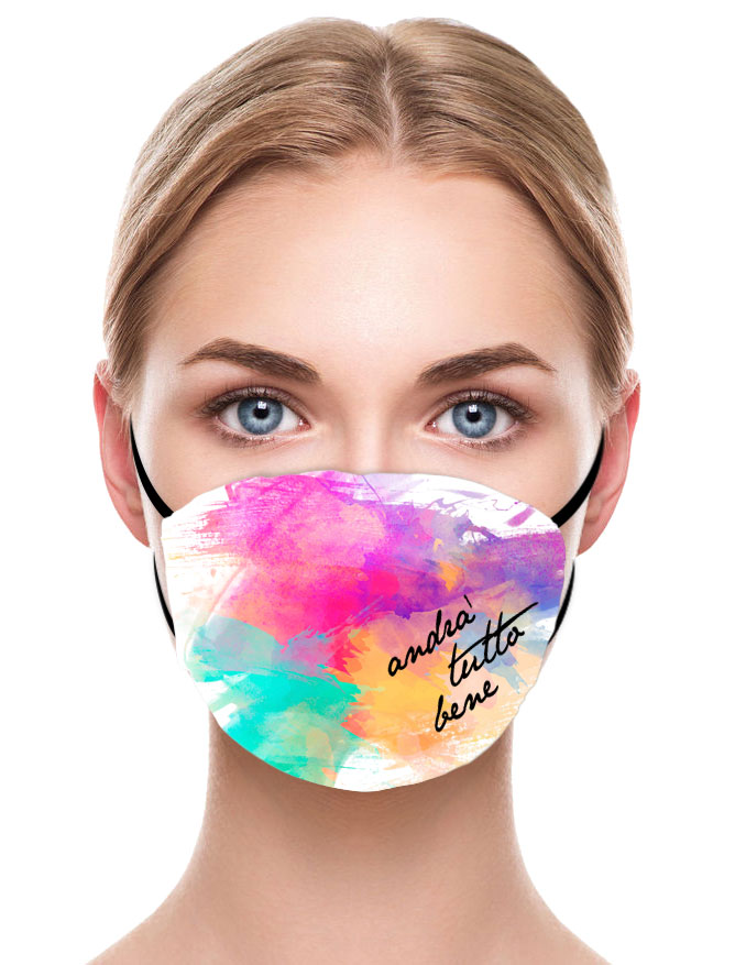 MASCHERINA PERSONALIZZABILE FULL PRINT