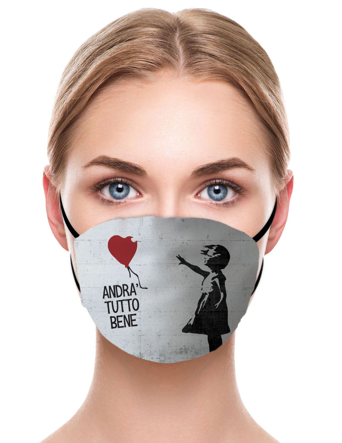 MASCHERINA PERSONALIZZABILE FULL PRINT