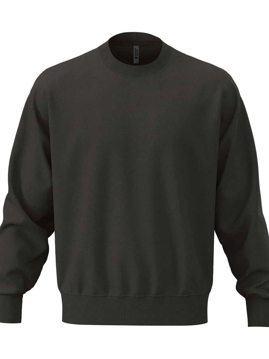 FELPA PESANTE GIROCOLLO UNISEX