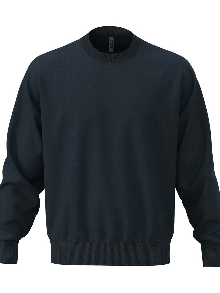 FELPA PESANTE GIROCOLLO UNISEX