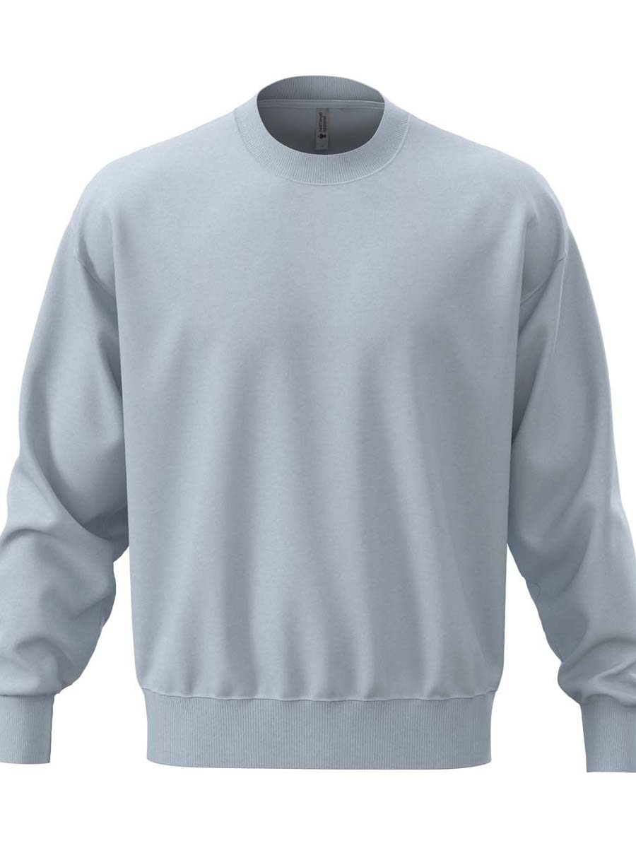 FELPA PESANTE GIROCOLLO UNISEX
