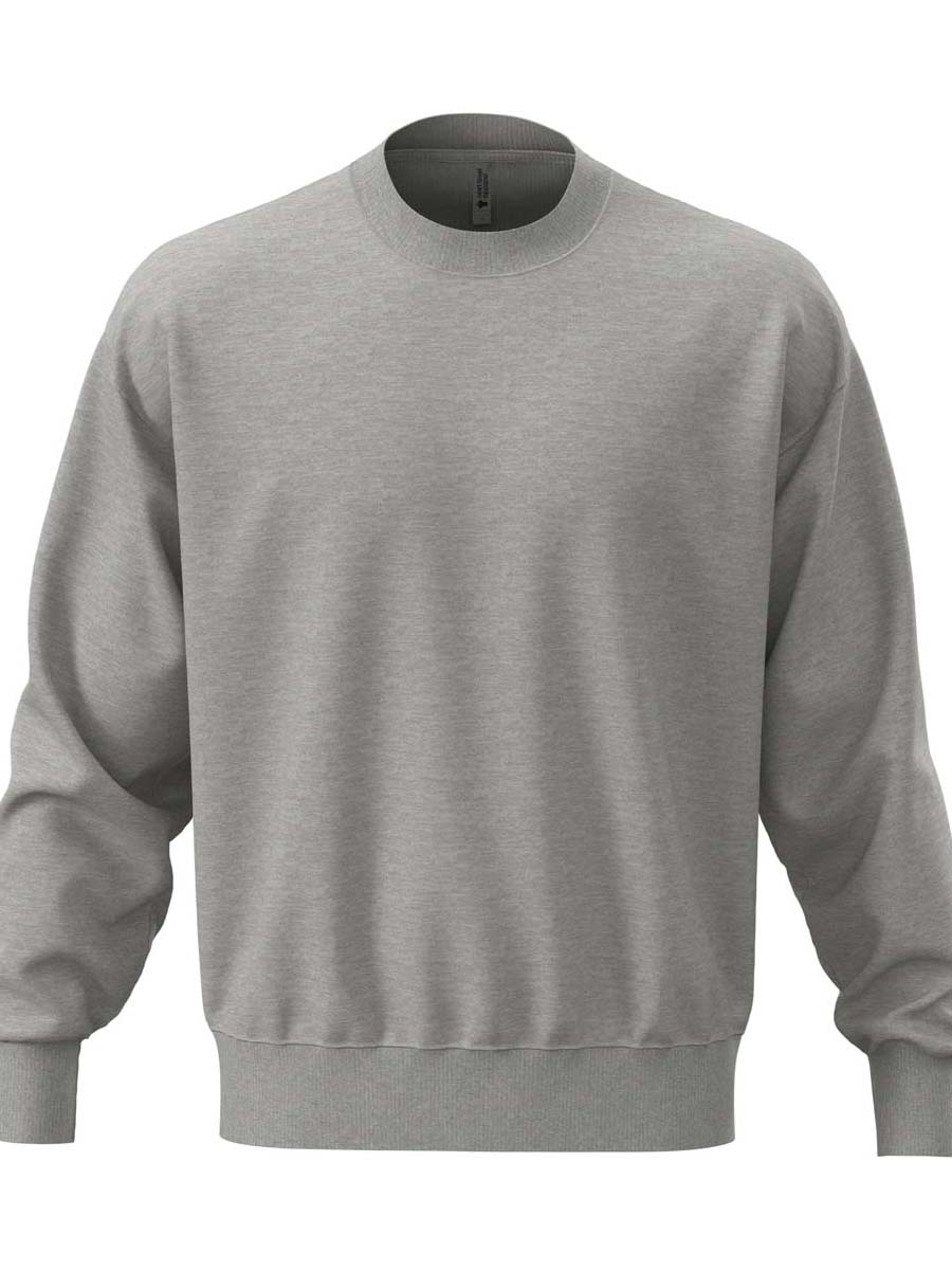 FELPA PESANTE GIROCOLLO UNISEX