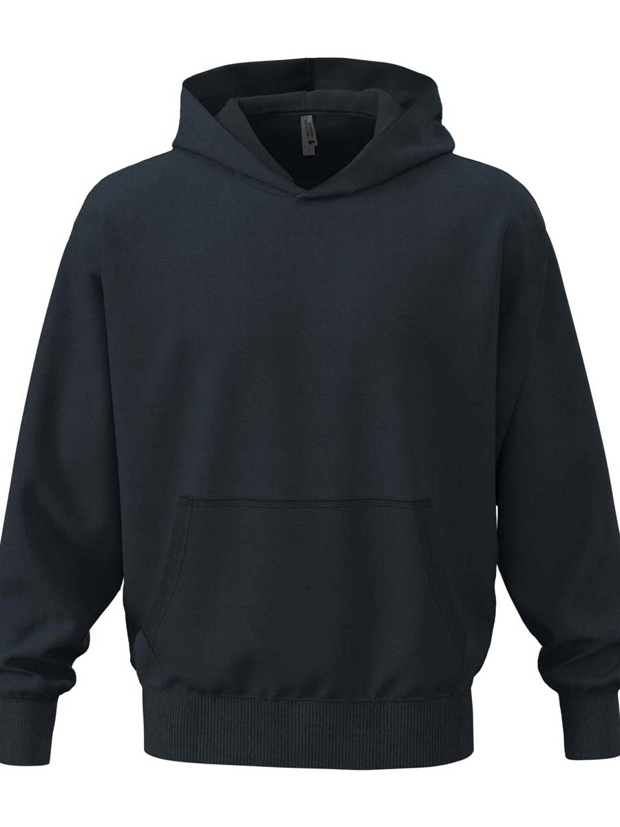 FELPA PESANTE CON CAPPUCCIO UNISEX