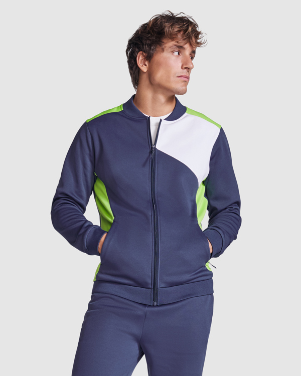 GIACCA SPORTIVA UOMO/BAMBINO CON ZIP LEROS GIACCA SPORTIVA UOMO/BAMBINO CON ZIP LEROS