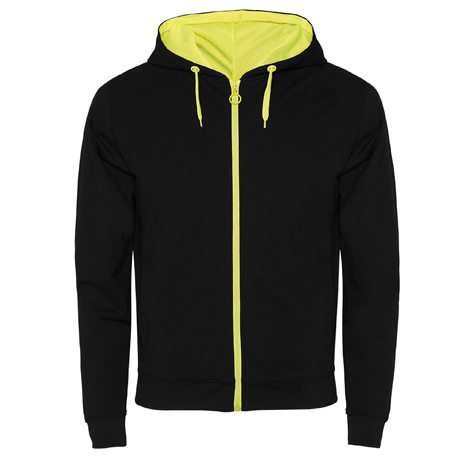 FELPA ZIP E CAPPUCCIO FUJI