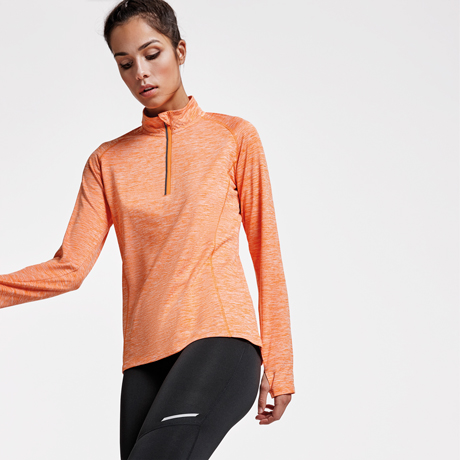 FELPA DONNA TECNICA MEZZA ZIP MELBOURNE