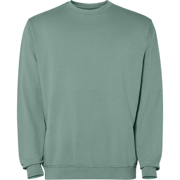 FELPA GIROCOLLO UNISEX 100% COTONE ACID WASH JAYA
