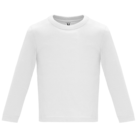 T-SHIRT M/L BAMBINO BOTTONI SU SPALLA BABY