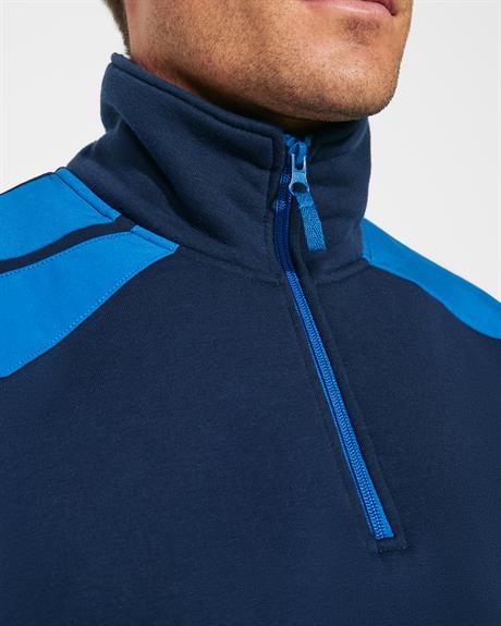 FELPA MEZZA ZIP COLLO ALTO MAVERICK