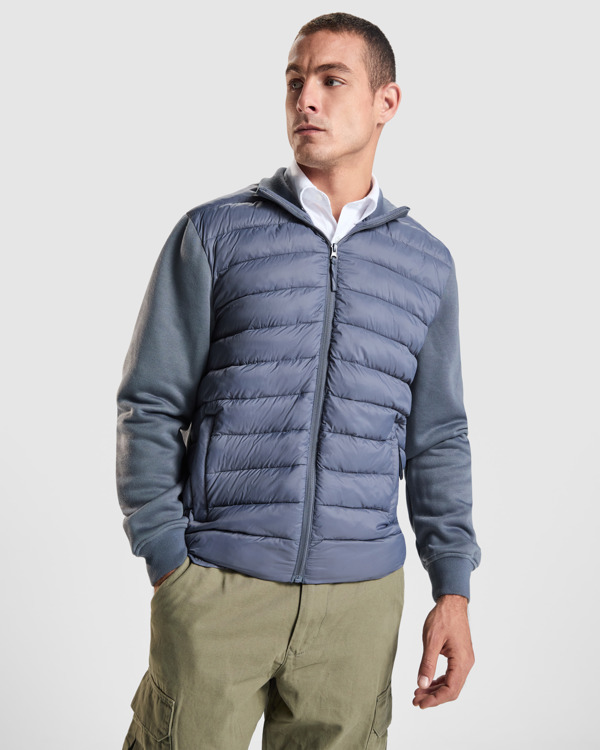 GIACCA CON CERNIERA FRONTALE COMBINATA VIVAR