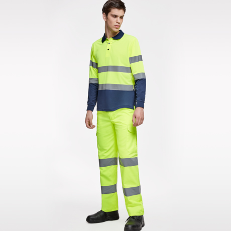PANTALONE LUNGO ALTA VISIBILITA' GIALLO FLUO ALFA