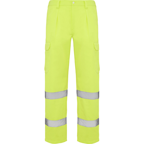 PANTALONE LUNGO ALTA VISIBILITA’ GIALLO FLUO ALFA