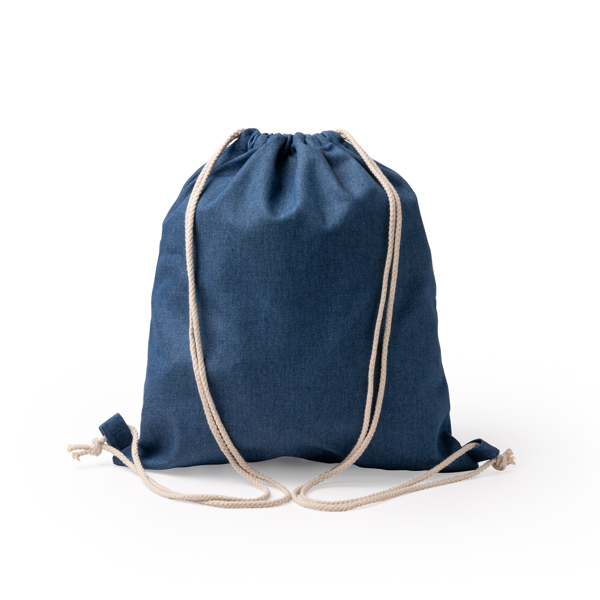 ZAINO CON COULISSE BONEY CON CORDONCINI IN COTONE