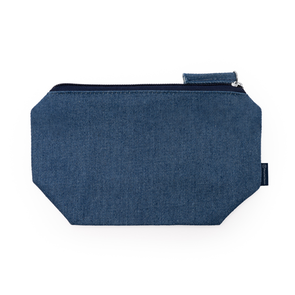 BORSA DA TOILETTE WESLY IN DENIM RICICLATO