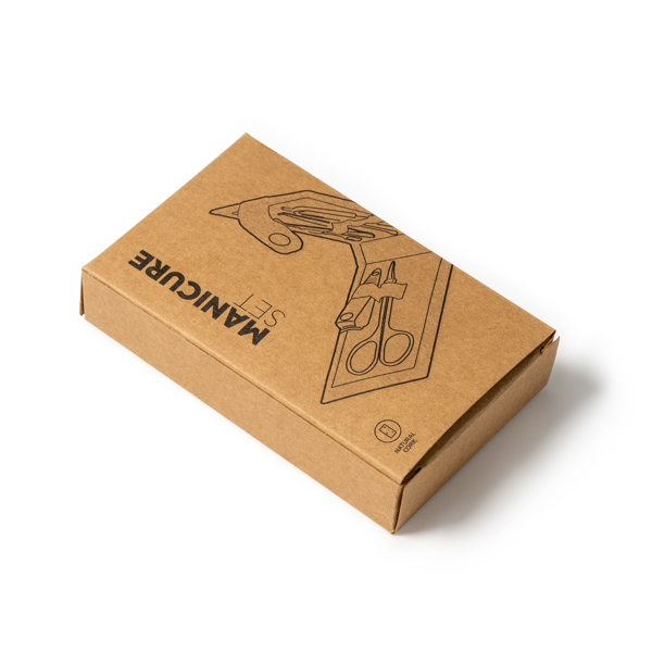 Kit per manicure PODOX con custodia in sughero