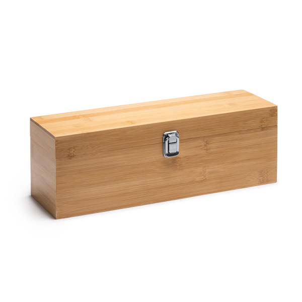 Cofanetto porta vino BORDEL in legno+set accessori