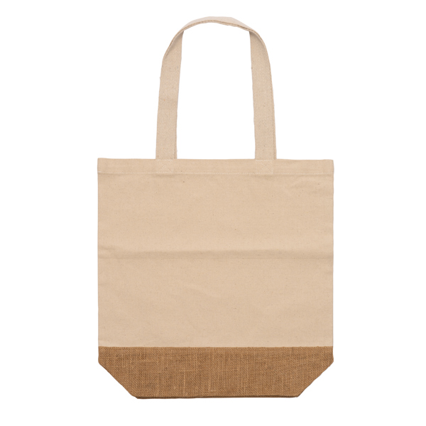 BORSA MENDES COTONE RICICLATO 330g/m² E JUTA