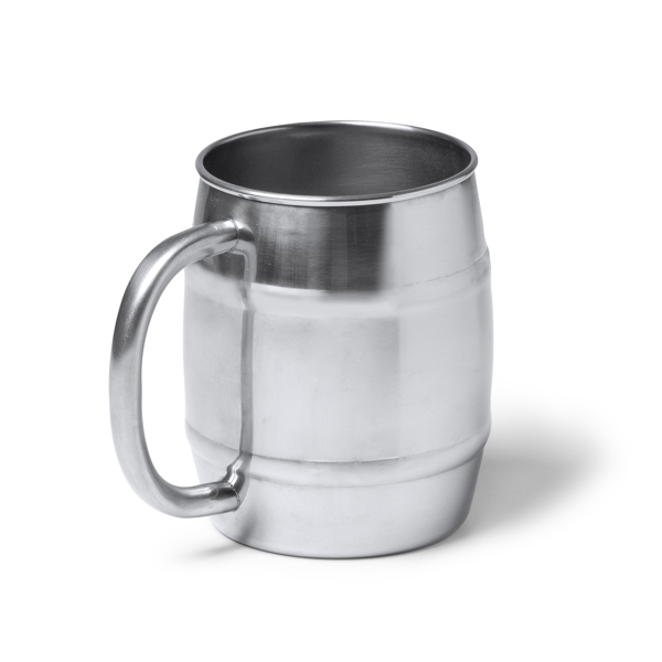 Boccale da birra in acciaio NAROK 500 ML