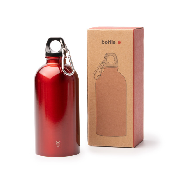 Bottiglia in accaio MIKEL con moschettone 500 ML