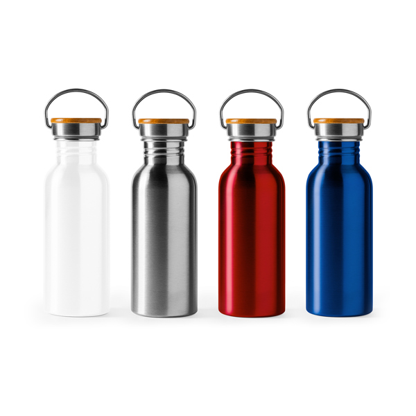 Borraccia in acciaio inox e Bambù Boina 620 ml