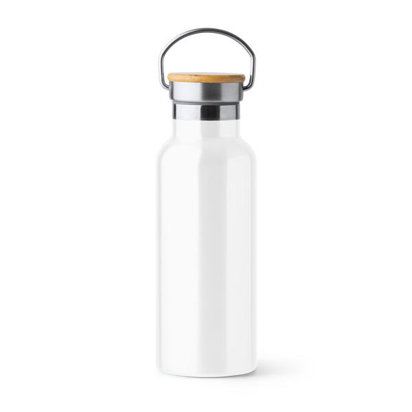 Borraccia Tiset acciaio e tappo Bamboo 500ML
