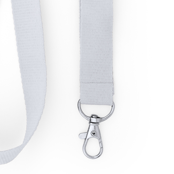Lanyard in RPET Ecohost con moschettone