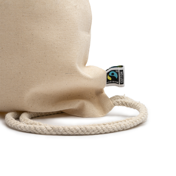 Borsa BARONE con coulisse in 100% cotone 180 g/m²