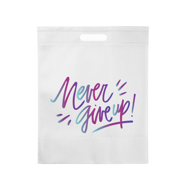 SHOPPER IN TNT 34x43cm CON MANICI FUSTELLATI