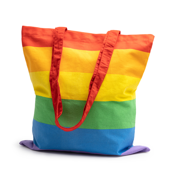 Shopper multicolore in cotone Berlin