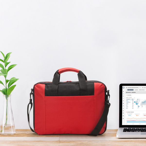 Borsa porta pc LORA tasca esterna e tracolla