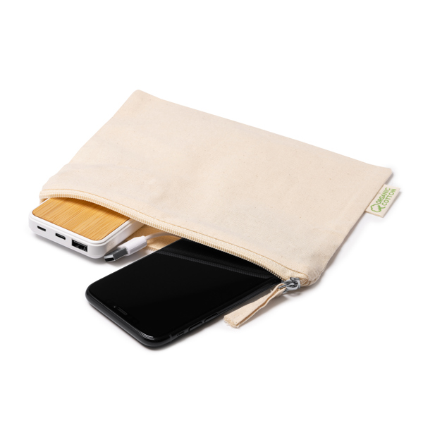 Beauty case DELPHIS 100% cotone bio 180 g/m²