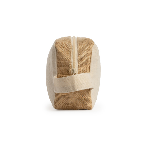 BEAUTY CASE SIENA COTONE E JUTA LAMINATO