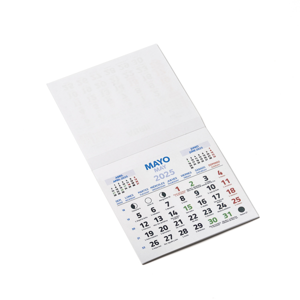 Calendario magnetico GLEN con fogli removibili