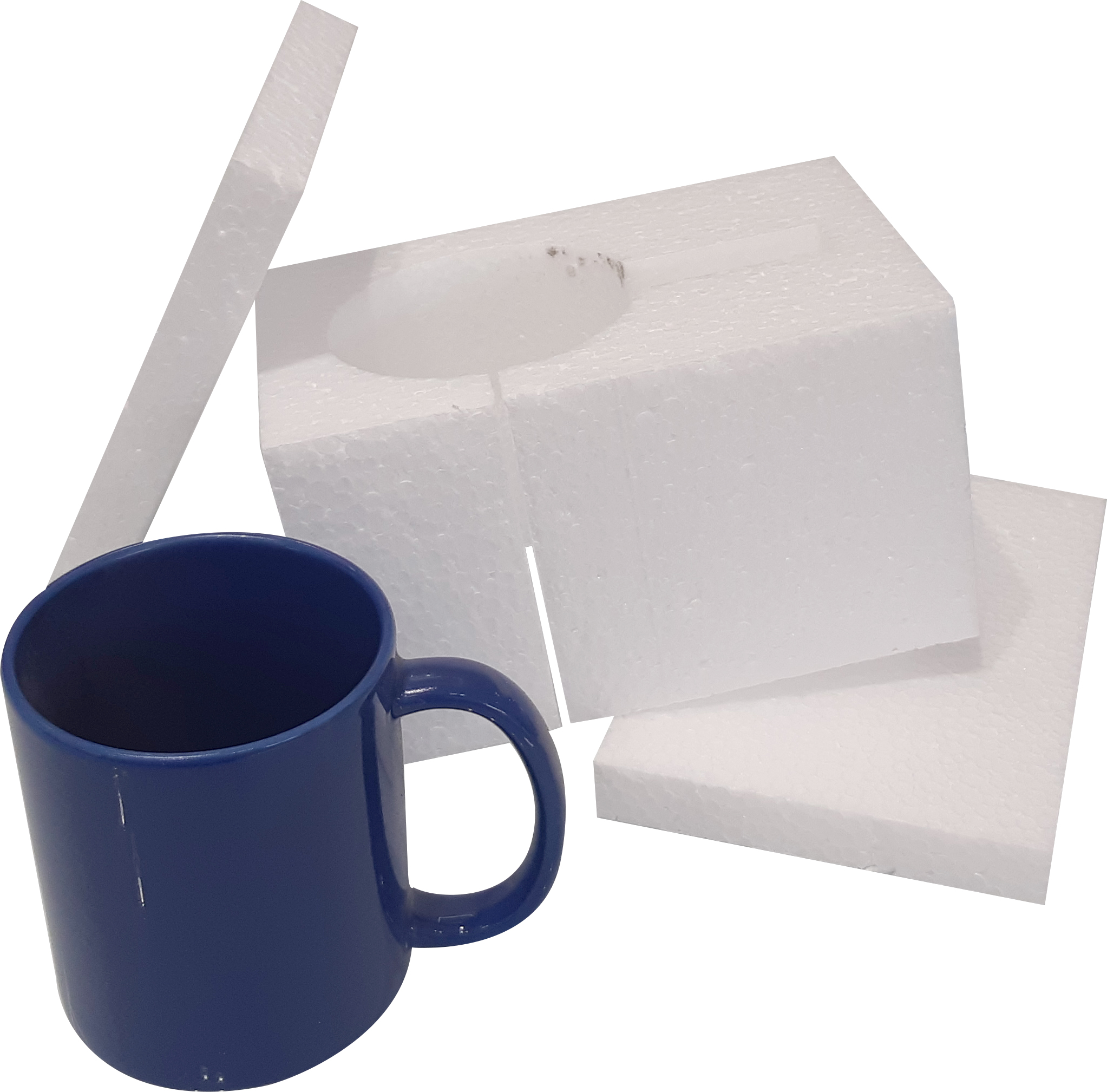 Scatola da imballaggio polis. anti-urto per tazza