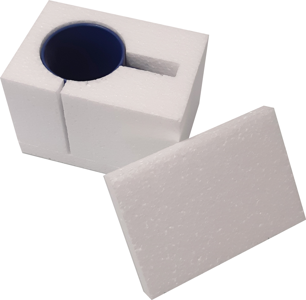 Scatola da imballaggio polis. anti-urto per tazza
