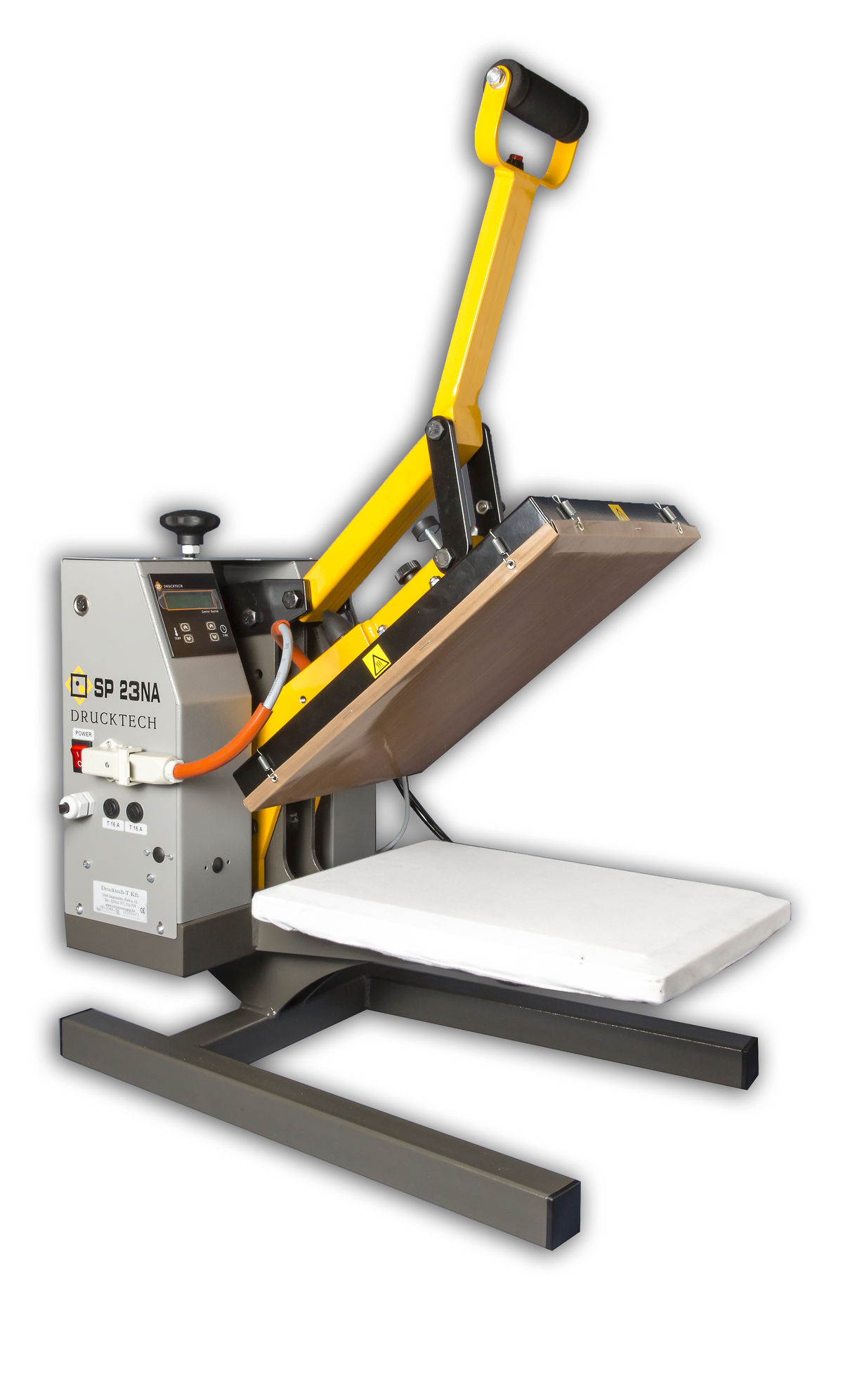 Pressa piana apert.auto., a membr 25x35 int.+rot