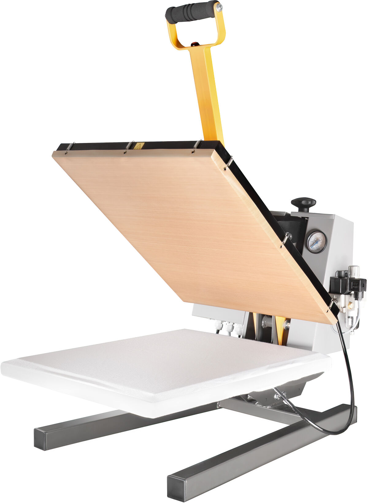 Pressa piana apert.auto., a memb 40×50 int.+ rot.