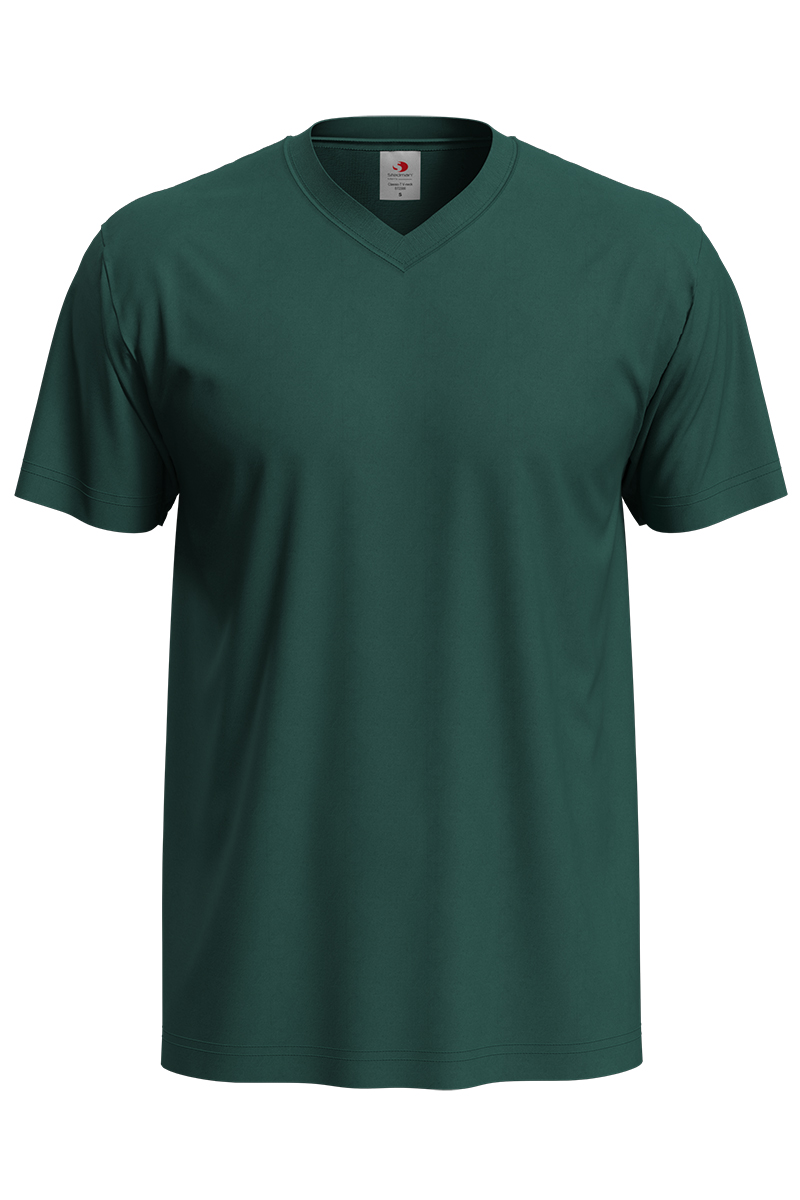 T-SHIRT M/C CLASSIC SCOLLO A V UOMO T-SHIRT M/C CLASSIC SCOLLO A V UOMO