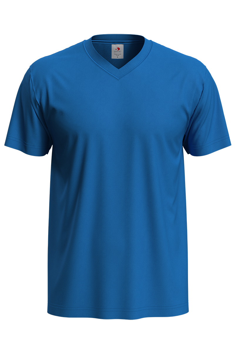 T-SHIRT M/C CLASSIC SCOLLO A V UOMO T-SHIRT M/C CLASSIC SCOLLO A V UOMO