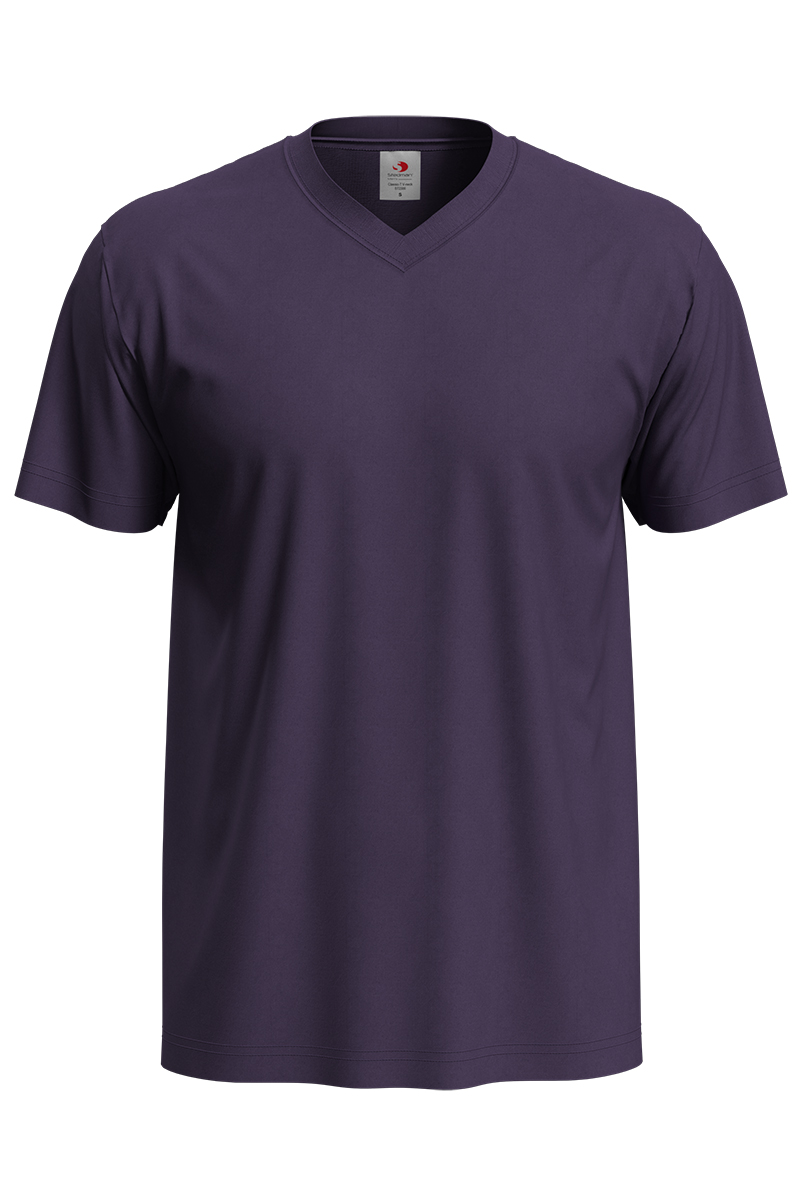 T-SHIRT M/C CLASSIC SCOLLO A V UOMO T-SHIRT M/C CLASSIC SCOLLO A V UOMO