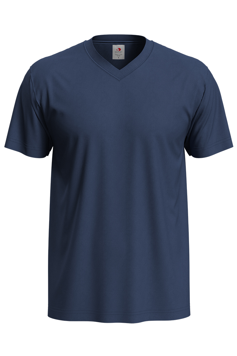 T-SHIRT M/C CLASSIC SCOLLO A V UOMO T-SHIRT M/C CLASSIC SCOLLO A V UOMO