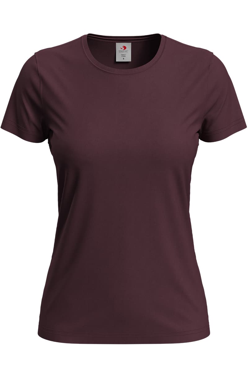 T-SHIRT M/C CLASSIC-T FITTED DONNA GIROCOLLO